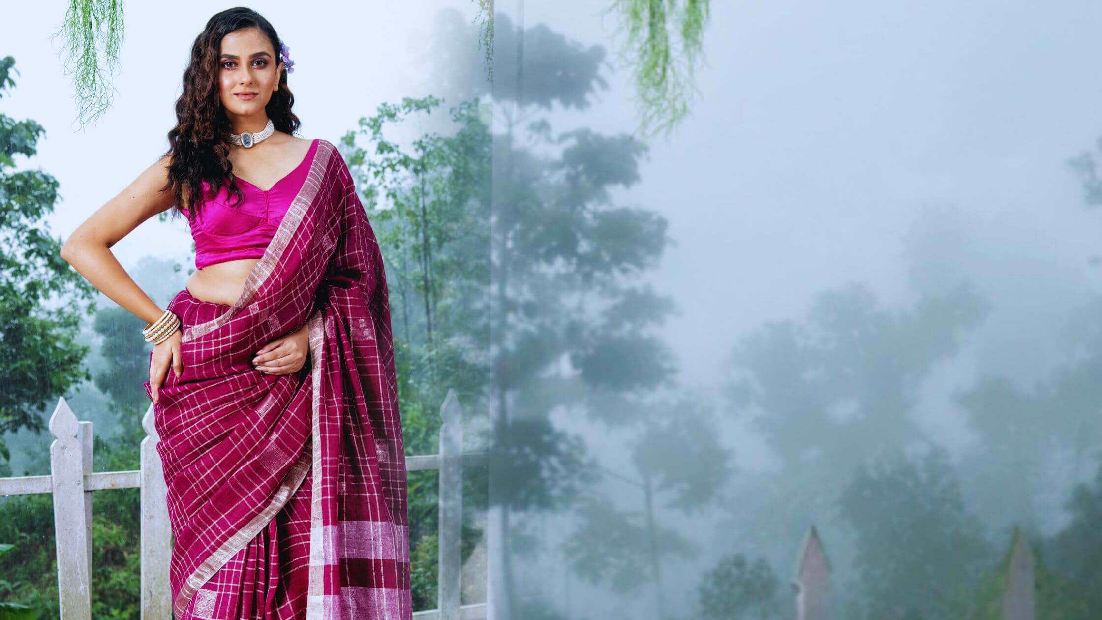 Guide to Buying Authentic Linen Sarees Online